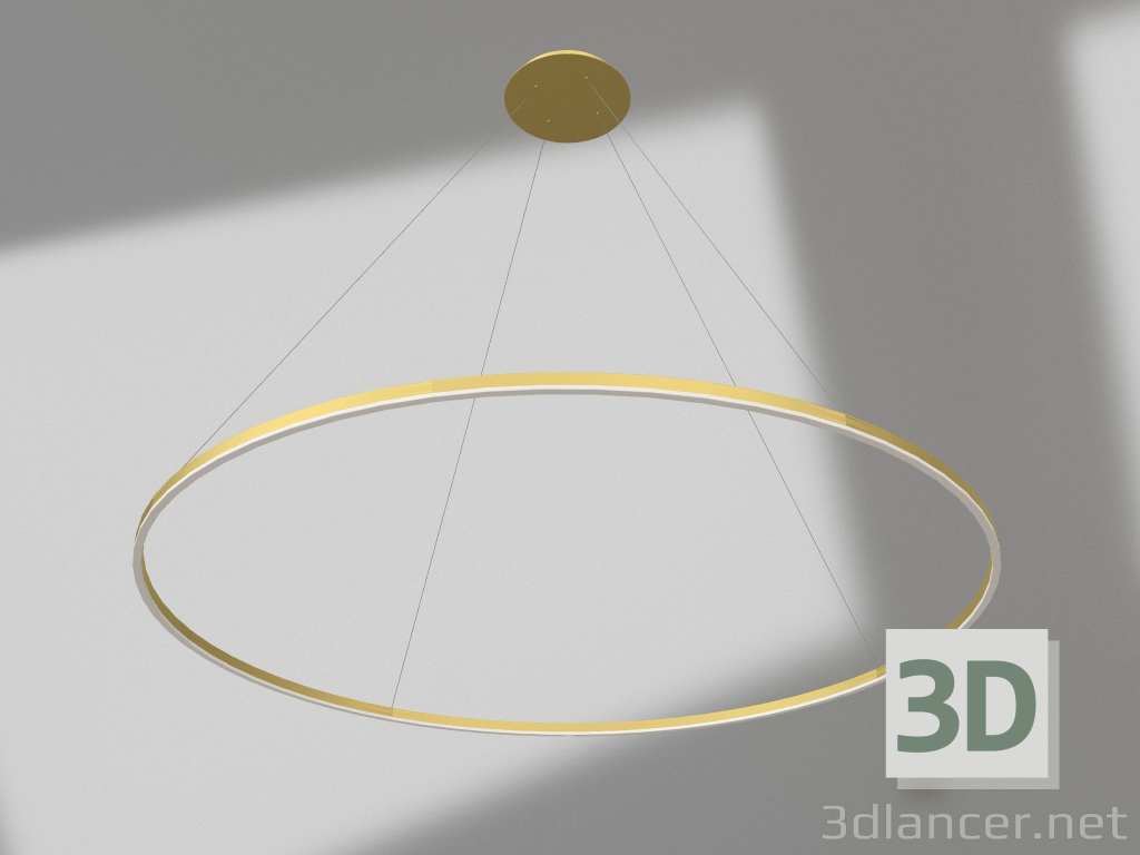 3d модель Підвіс Тор матове золото d150 (08218,33) – превью
