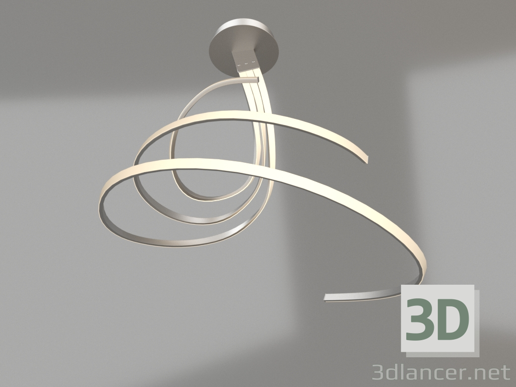 modello 3D Lampadario a sospensione (5821) - anteprima
