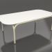 3d model Coffee table (Gold, DEKTON Zenith) - preview