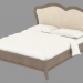 Modelo 3d L2IMONL cama de casal - preview