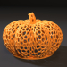 3d Pumpkin halloween model buy - render