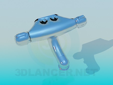 3D modeli Banyo musluk - önizleme
