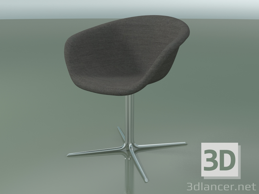 3d model Chair 4235 (4 legs, swivel, with upholstery f-1221-c0134) - preview