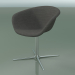 3d model Chair 4235 (4 legs, swivel, with upholstery f-1221-c0134) - preview