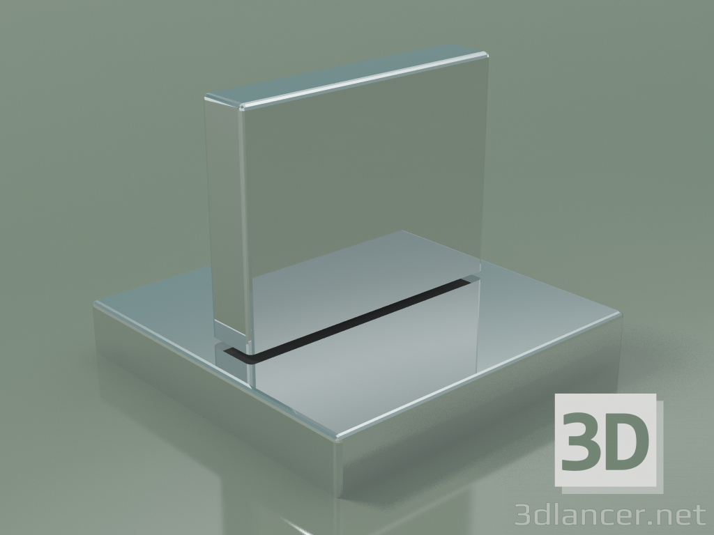 3D Modell Deckventil schließt kalt im Uhrzeigersinn (20.000 782-00) - Vorschau