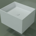 3D modeli Duvara monte lavabo (02UN32301, Glacier White C01, L 60, P 50, H 36 cm) - önizleme