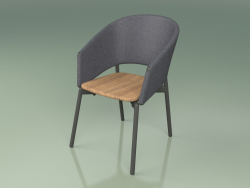 Cadeira confortável 022 (Metal Smoke, Gray)