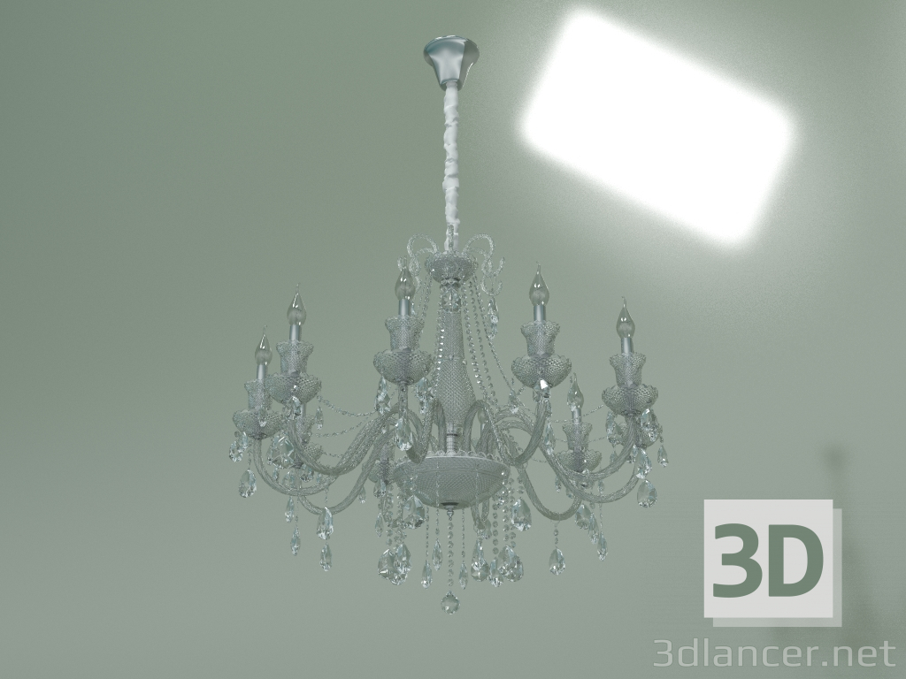 3d model Hanging chandelier 336-10 - preview