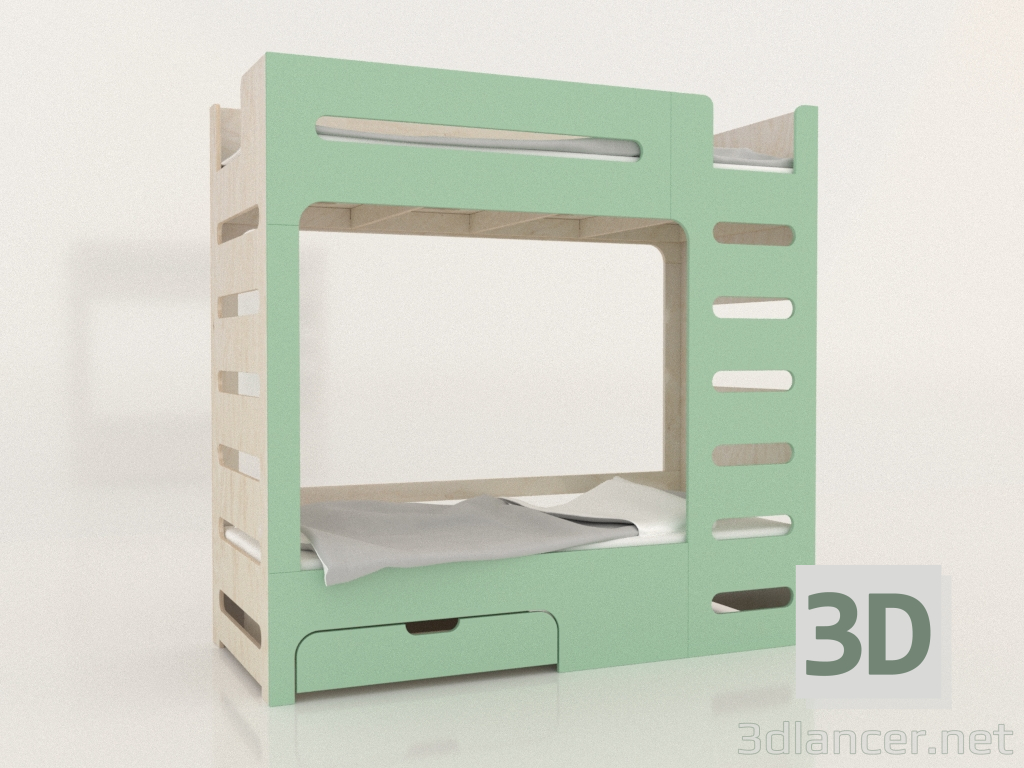 modèle 3D Lit superposé MOVE ER (UMMER1) - preview