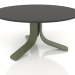3d модель Кофейный стол Ø80 (Olive green, DEKTON Domoos) – превью
