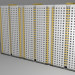 3 डी मॉडल फर्श के विभिन्न संख्या के साथ आवासीय घर - पूर्वावलोकन