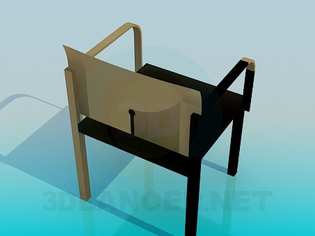 3d модель Стул – превью 3d модель Стул – превью