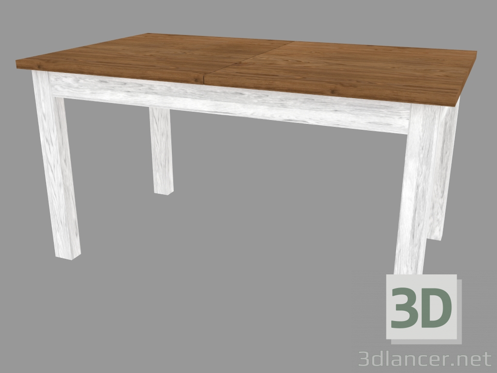 3D Modell Tabelle 4N (PRO.072.XX 150-270x79x88cm) - Vorschau
