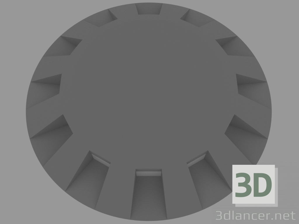 3 डी मॉडल दीपक जो पृथ्वी SPARKS (S4816) में बनाया गया है - पूर्वावलोकन