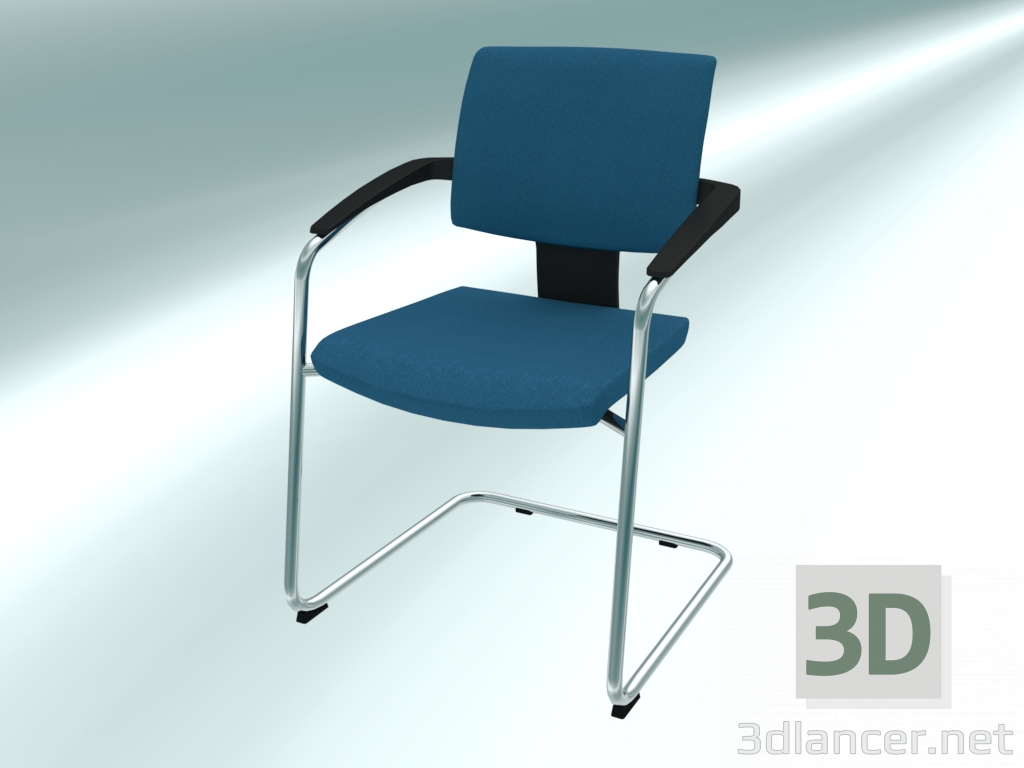 modello 3D Conference Chair (20VN 2P) - anteprima