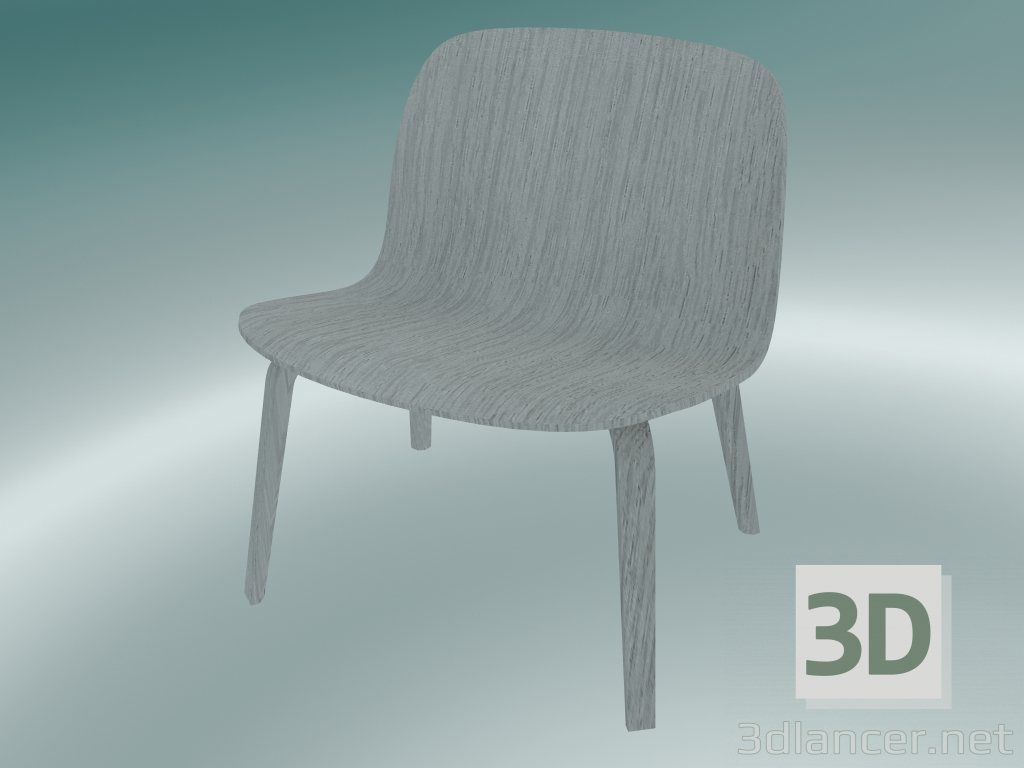 modèle 3D Chaise pour repos Visu (Gris) - preview