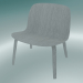 modèle 3D Chaise pour repos Visu (Gris) - preview