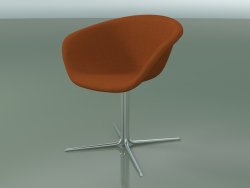 Chair 4235 (4 legs, swivel, with upholstery f-1221-c0556)