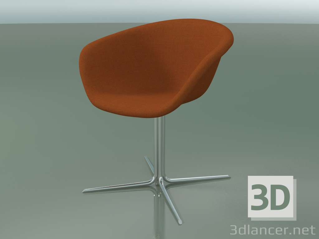 3D Modell Stuhl 4235 (4 Beine, drehbar, mit Polsterung f-1221-c0556) - Vorschau
