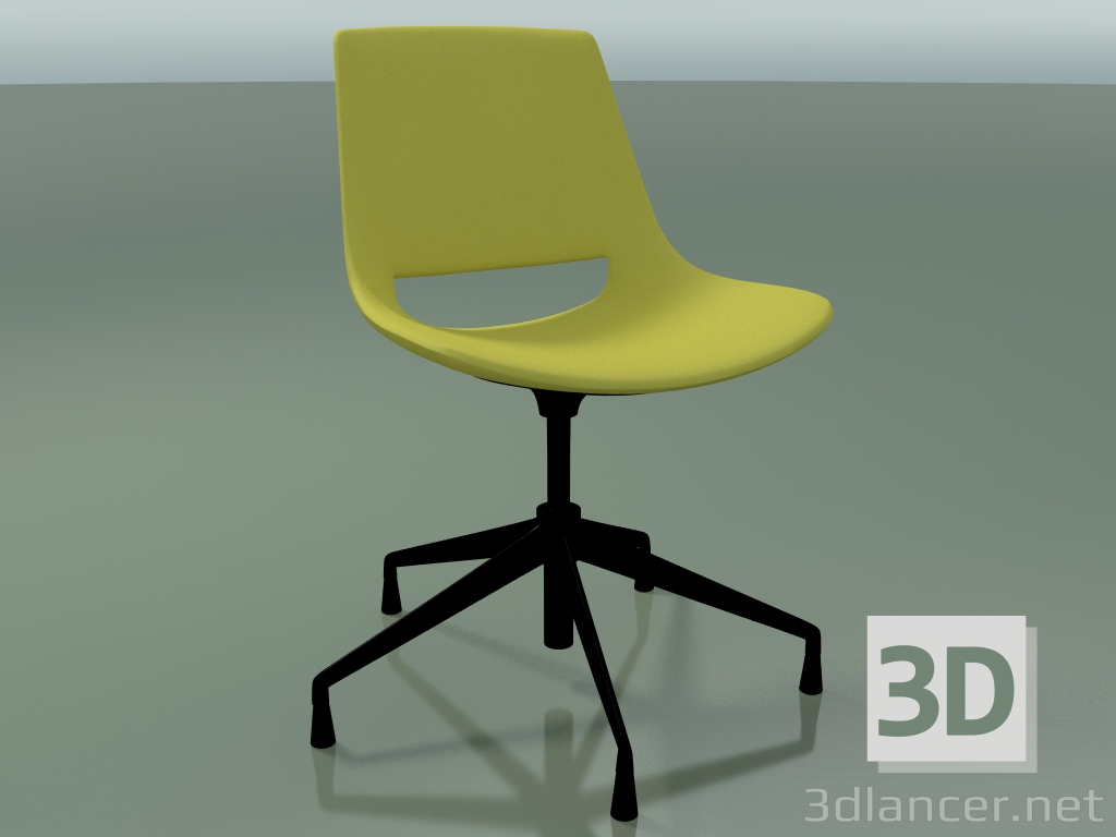 modello 3D Sedia 1211 (5 gambe, polietilene, V39) - anteprima