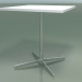 3D Modell Quadratischer Tisch 5509, 5529 (H 74 - 69 x 69 cm, Weiß, LU1) - Vorschau
