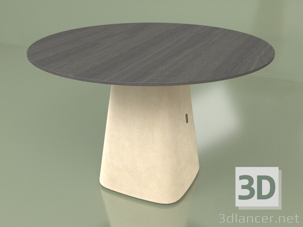 modello 3D Tavolo da pranzo Duo (nero) - anteprima