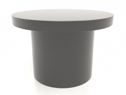 कॉफी टेबल जेटी 021 (डी = 600x400, काला प्लास्टिक रंग)