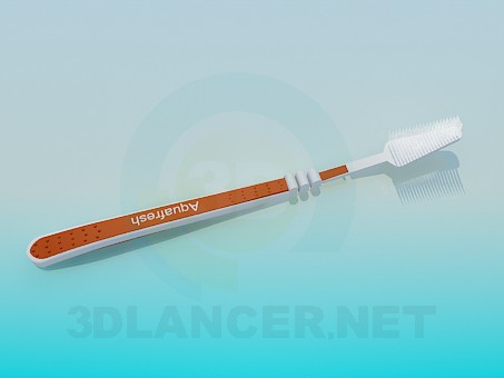 3d model Aquafresh toothbrush - preview 3d model Aquafresh toothbrush - preview