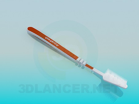 3d model Aquafresh toothbrush - preview 3d model Aquafresh toothbrush - preview