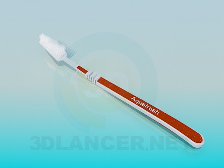 3d model Aquafresh toothbrush - preview 3d model Aquafresh toothbrush - preview