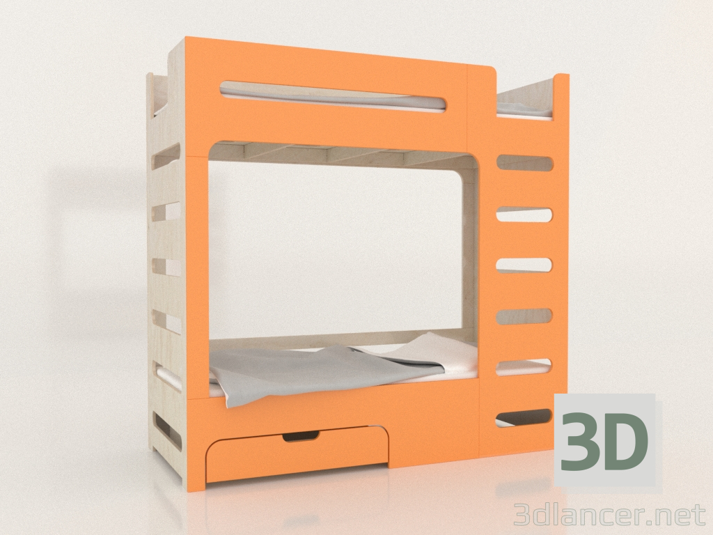 3D Modell Etagenbett MOVE ER (UOMER1) - Vorschau