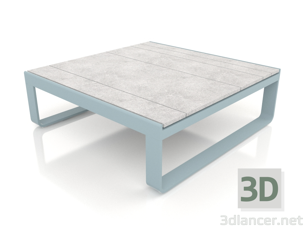 modello 3D Tavolino 90 (DEKTON Kreta, Grigio blu) - anteprima