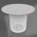 3d model Round coffee table Ø60 (White) - preview