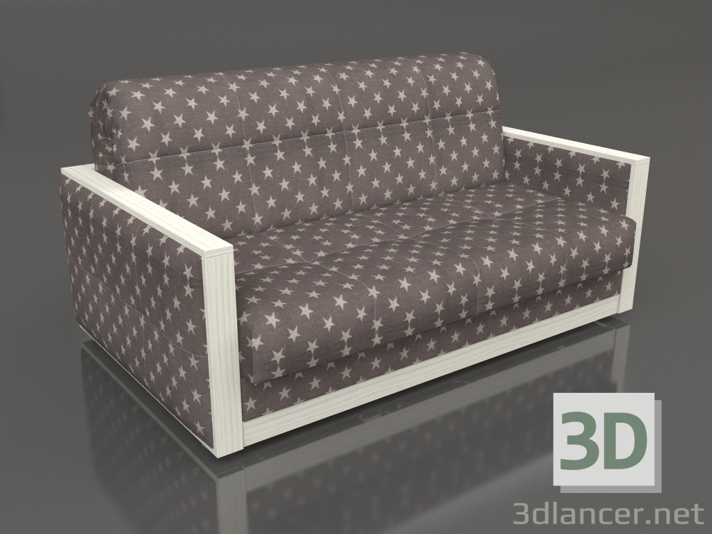 3D Modell Jacqueline Sofa (braun) - Vorschau