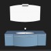 3d модель Модульная система для ванной комнаты (композиция 28) – превью