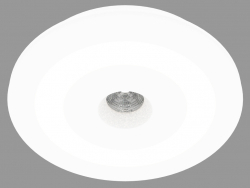 Empotrada LED yeso luminaria (DL236GR)