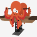 3d model Rocking Playground Octopus (6127) - preview