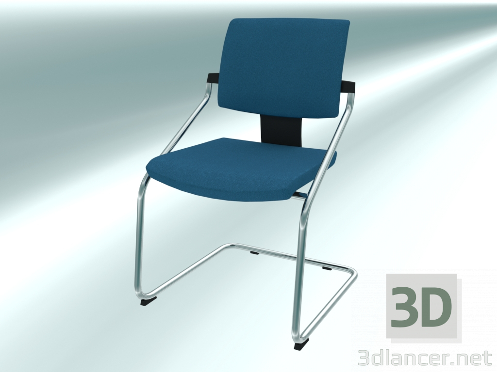 Modelo 3d Cadeira de conferência (20VN) - preview