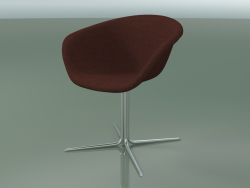 Chair 4235 (4 legs, swivel, with upholstery f-1221-c0576)