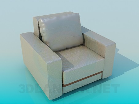 3d model Armchair - preview 3d model Armchair - preview