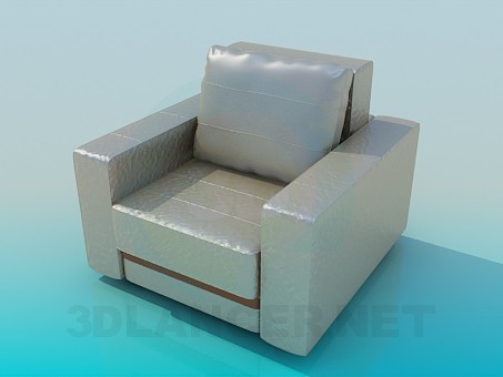 3d model Armchair - preview 3d model Armchair - preview