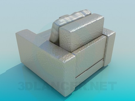 3d model Armchair - preview 3d model Armchair - preview