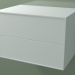 3 डी मॉडल डबल बॉक्स (8AUCCB01, ग्लेशियर व्हाइट C01, HPL P01, L 72, P 50, H 48 सेमी) - पूर्वावलोकन