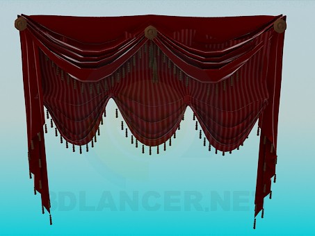 modelo 3D Bando para cortinas - escuchar modelo 3D Bando para cortinas - escuchar