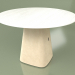 3d model Dining table Duo (White) - preview