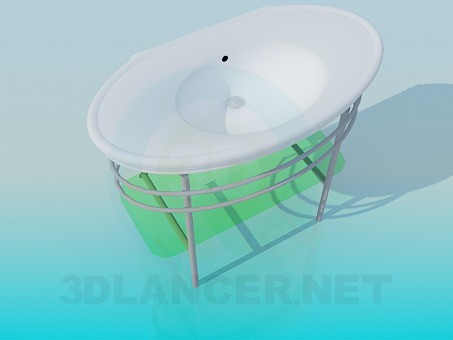 modelo 3D Fregadero - escuchar modelo 3D Fregadero - escuchar