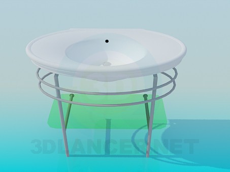 modelo 3D Fregadero - escuchar modelo 3D Fregadero - escuchar