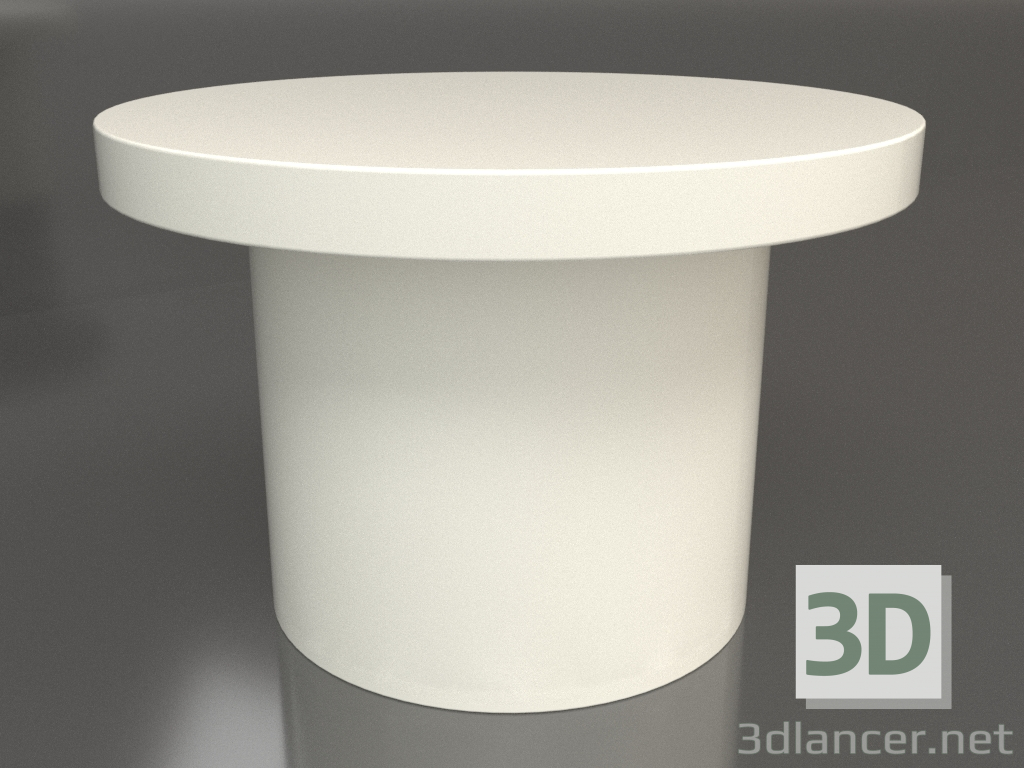 modèle 3D Table basse JT 021 (D=600x400, couleur plastique blanc) - preview