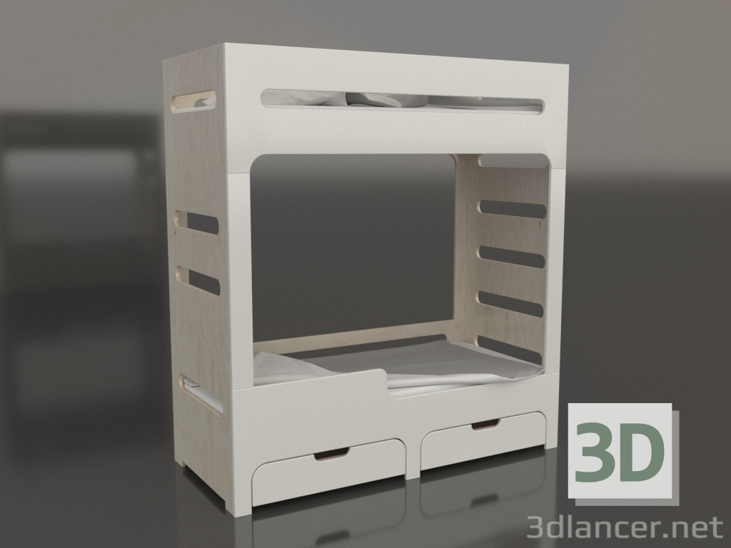 3 डी मॉडल बंक बेड मोड HL (UWDHL0) - पूर्वावलोकन
