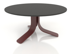 कॉफ़ी टेबल Ø80 (वाइन रेड, डेकटन डोमूज़)